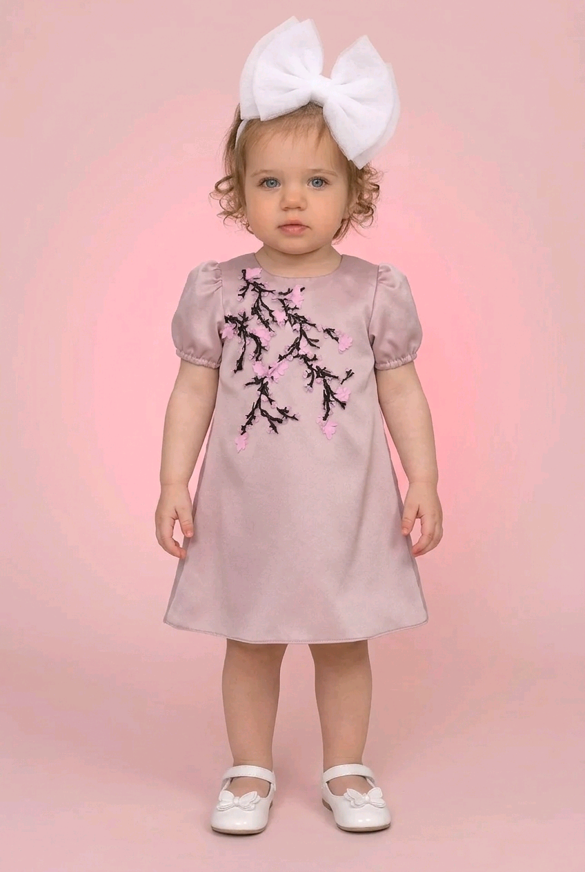 Rochie fetite  pink light