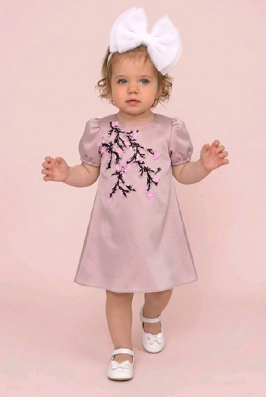 Rochie fetite  pink light