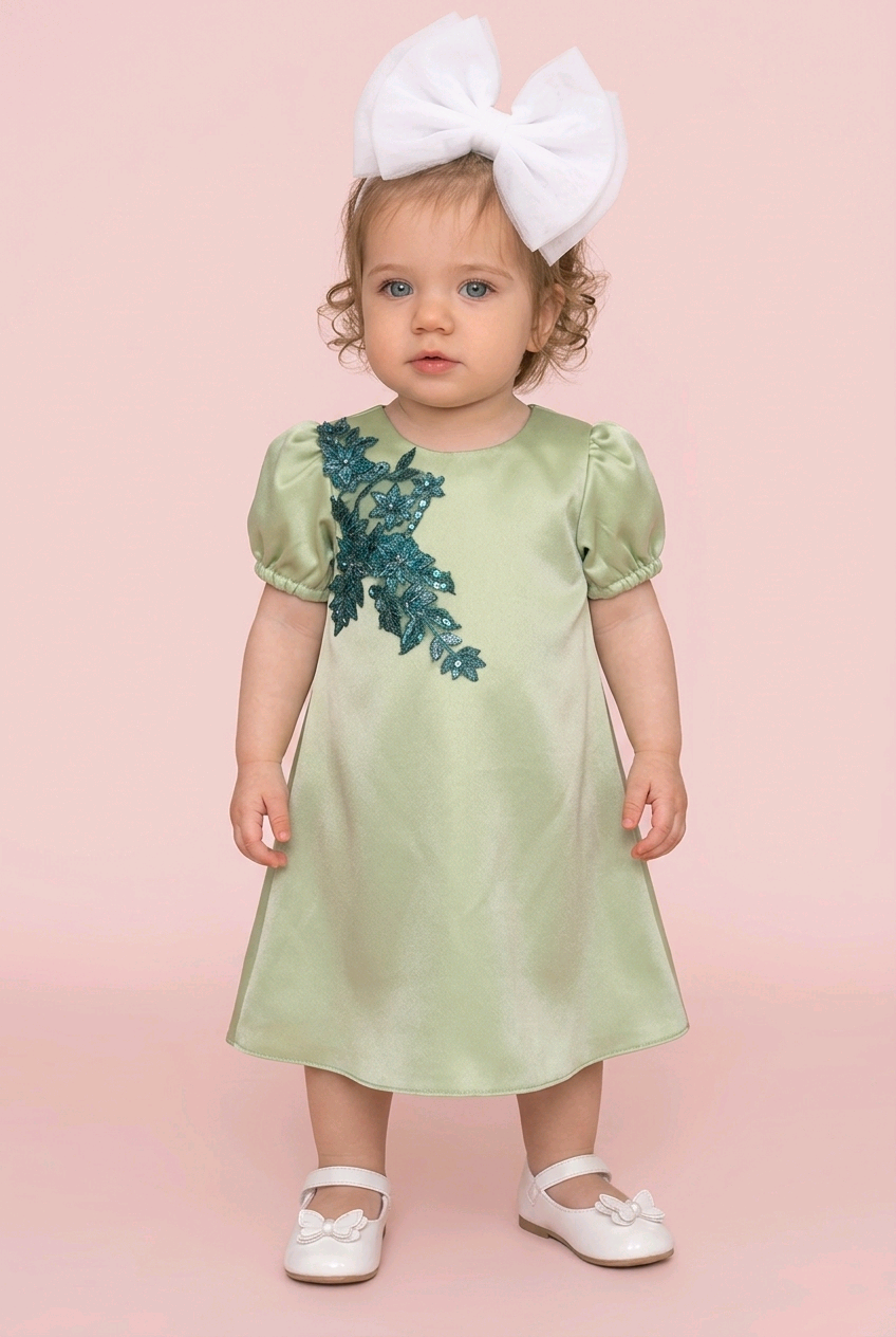 Rochie fetite green light