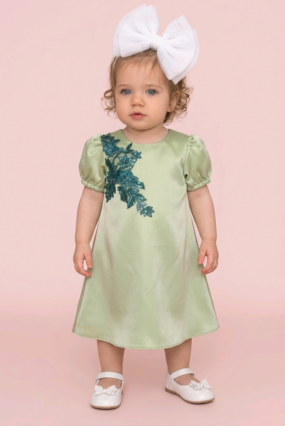 Rochie fetite green light