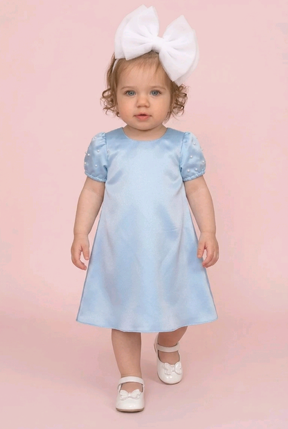 Rochie fetite blue light